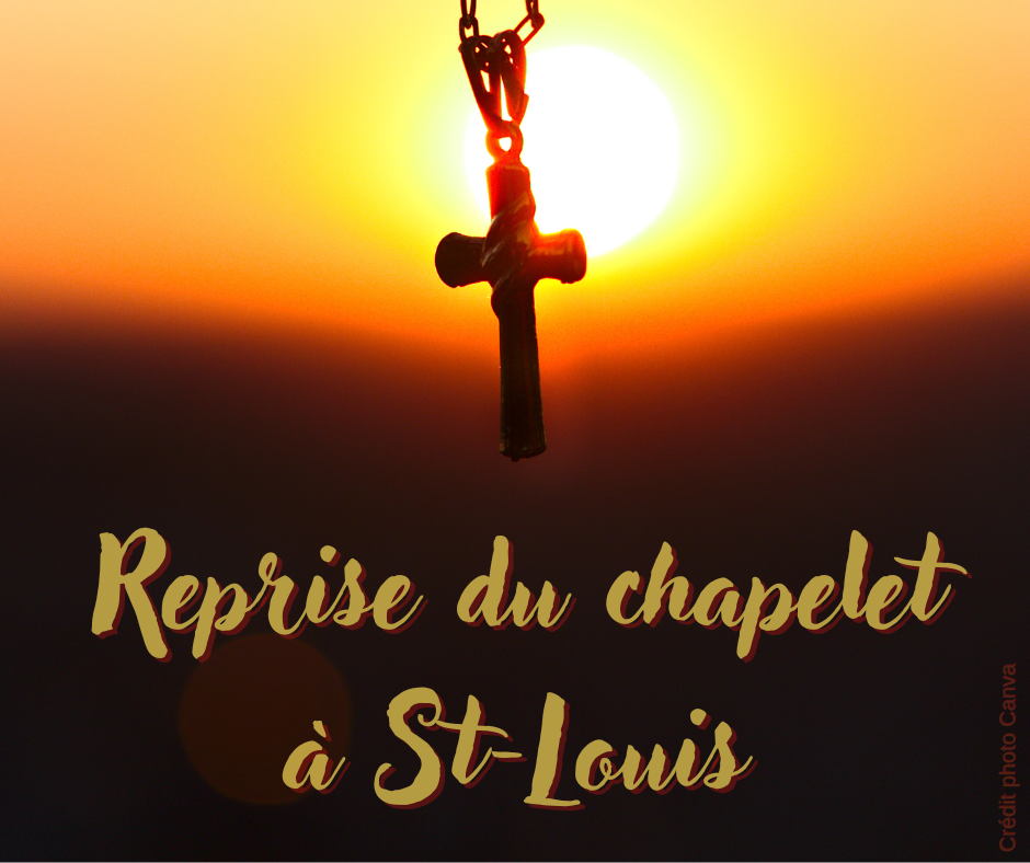 Reprise du chapelet à Saint-Louis