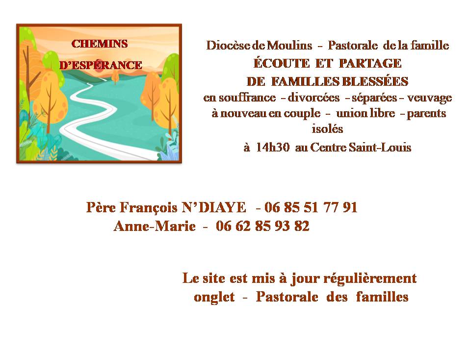 CHEMINS D’ESPÉRANCE  2025  -  2026