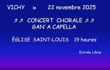 image concert 22 novembre GAN A CAPELLA