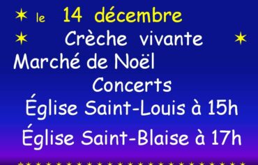 image crèche concert 14 decembre