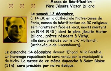 image messe béatification 13 décembre