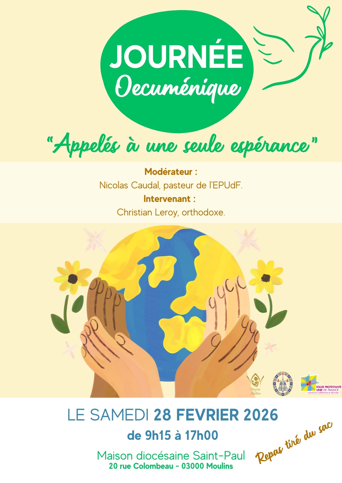 JOURNÉE OECUMENIQUE DU 25 FÉVRIER