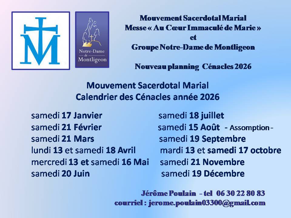 image MSM et Montligeon 2026