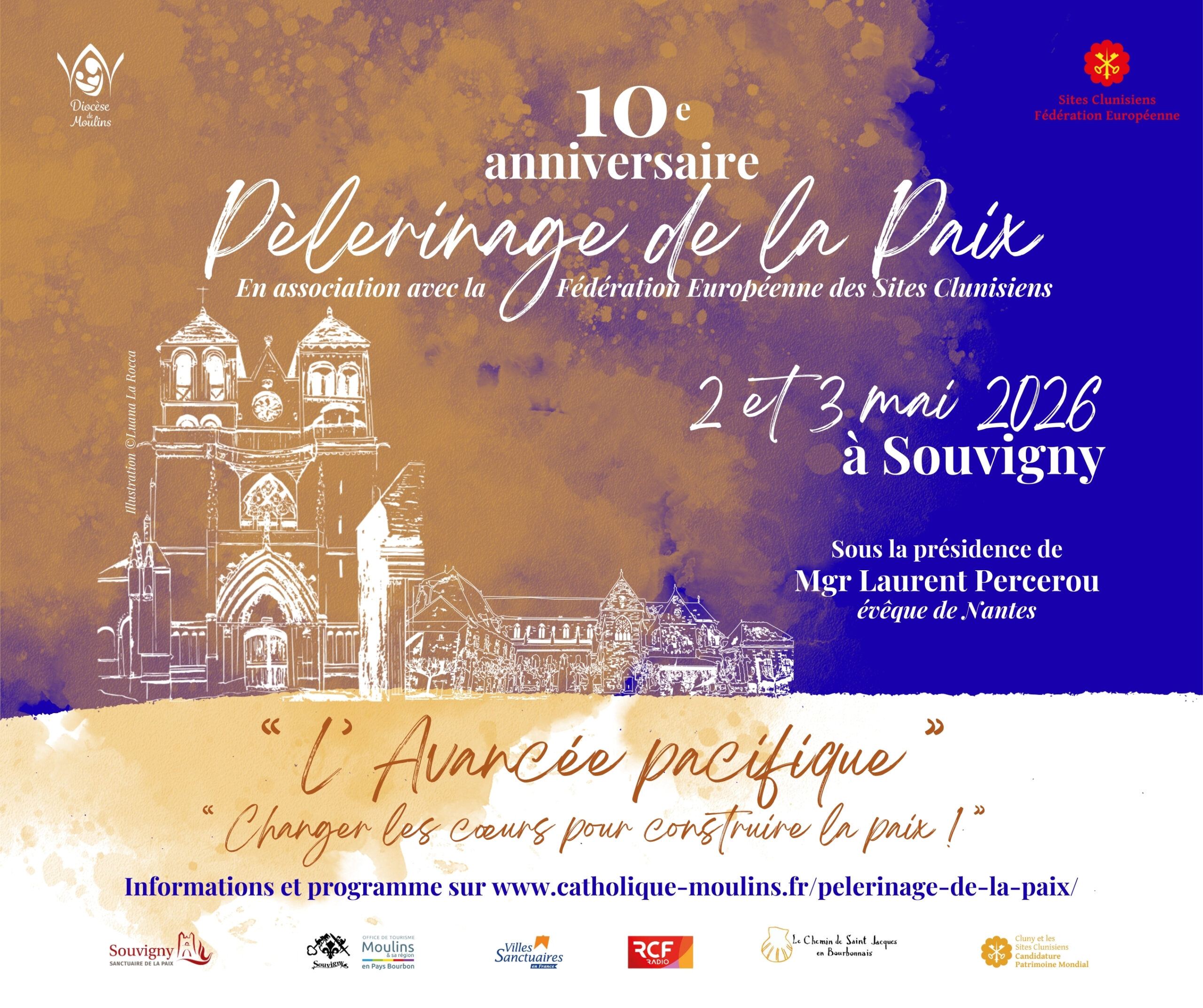 Pèlerinage de la Paix 2026 Souvigny