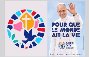 image logo venue du pape en France