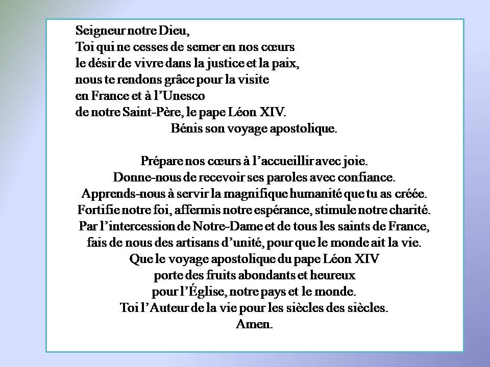 image pour la prière lue le 15 août