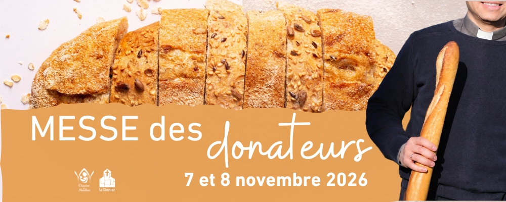 Bandeau feuille de messe Messe des donateurs 2