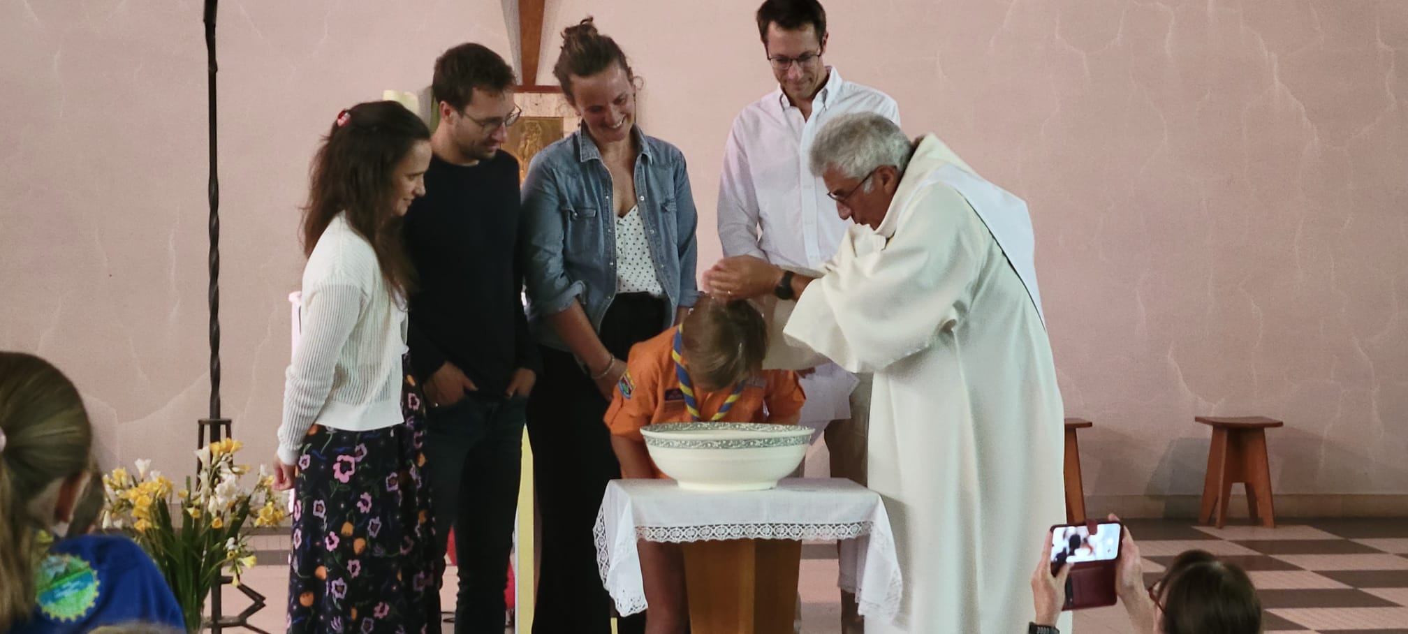 image rentrée scout sept 2026 baptême